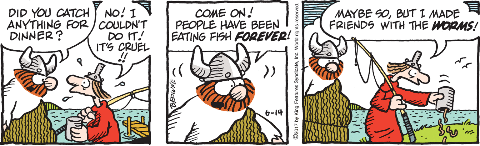 Drawing OCR: DID YOU CATCH I NO! I ANYTHING FOR/COULDN'T DO IT! IT'S CRUEL COME ON! PEOPLE HAVE BEEN EATING FISH FOREVER! MAYBE SOBUT I MADE FRIENDS WITH THE WORMS! DINNER ? gaUEL )) 6-14 DID YOU CATCH I NO! I ANYTHING FOR/COULDN'T DO IT! IT'S CRUEL COME ON! PEOPLE HAVE BEEN EATING FISH FOREVER! MAYBE SOBUT I MADE FRIENDS WITH THE WORMS! DINNER ? gaUEL )) 6-14