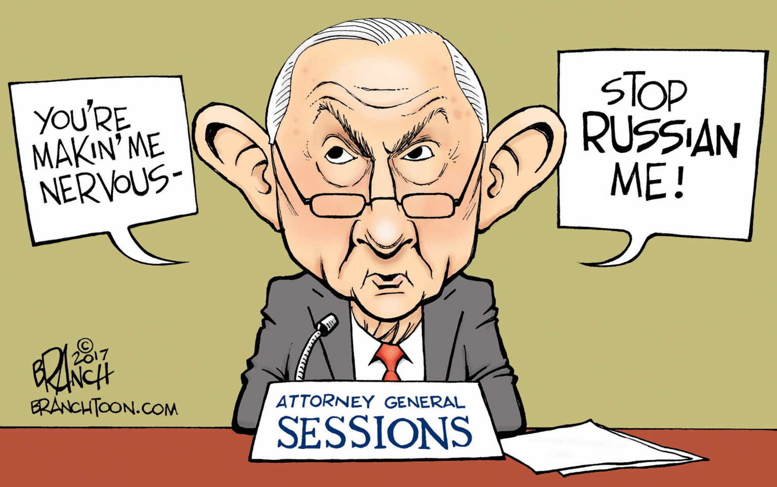 Gesture OCR: yoU'RE MAKIN'ME NERVOUS- STOP RUSSIAN ME! ERANCHTOON.COM ATTORNEY GENERAL SESSIONS yoU'RE MAKIN'ME NERVOUS- STOP RUSSIAN ME! ERANCHTOON.COM ATTORNEY GENERAL SESSIONS