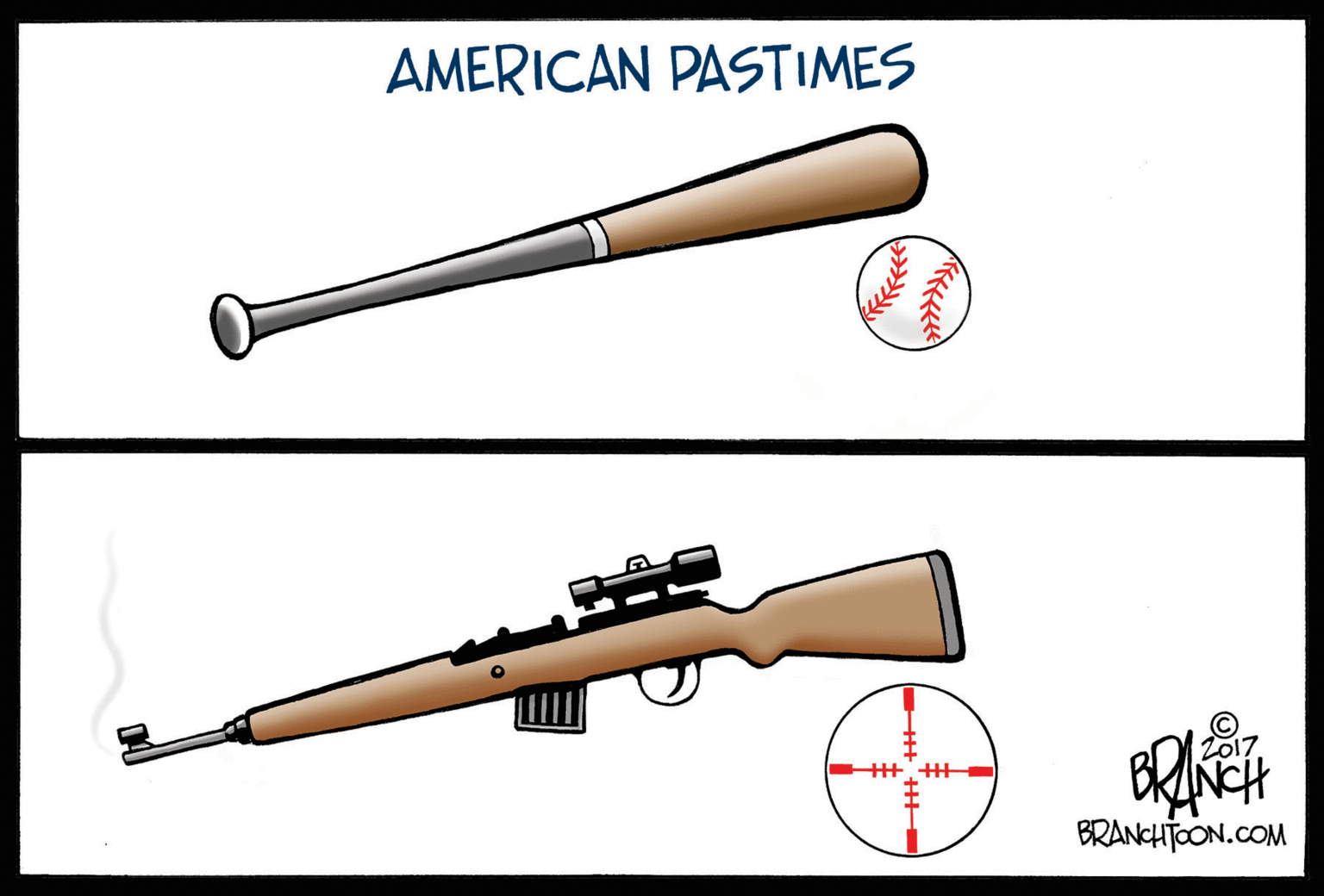 Gun accessory OCR: AMERICAN PASTIMES BRANCHTOON.COM AMERICAN PASTIMES BRANCHTOON.COM