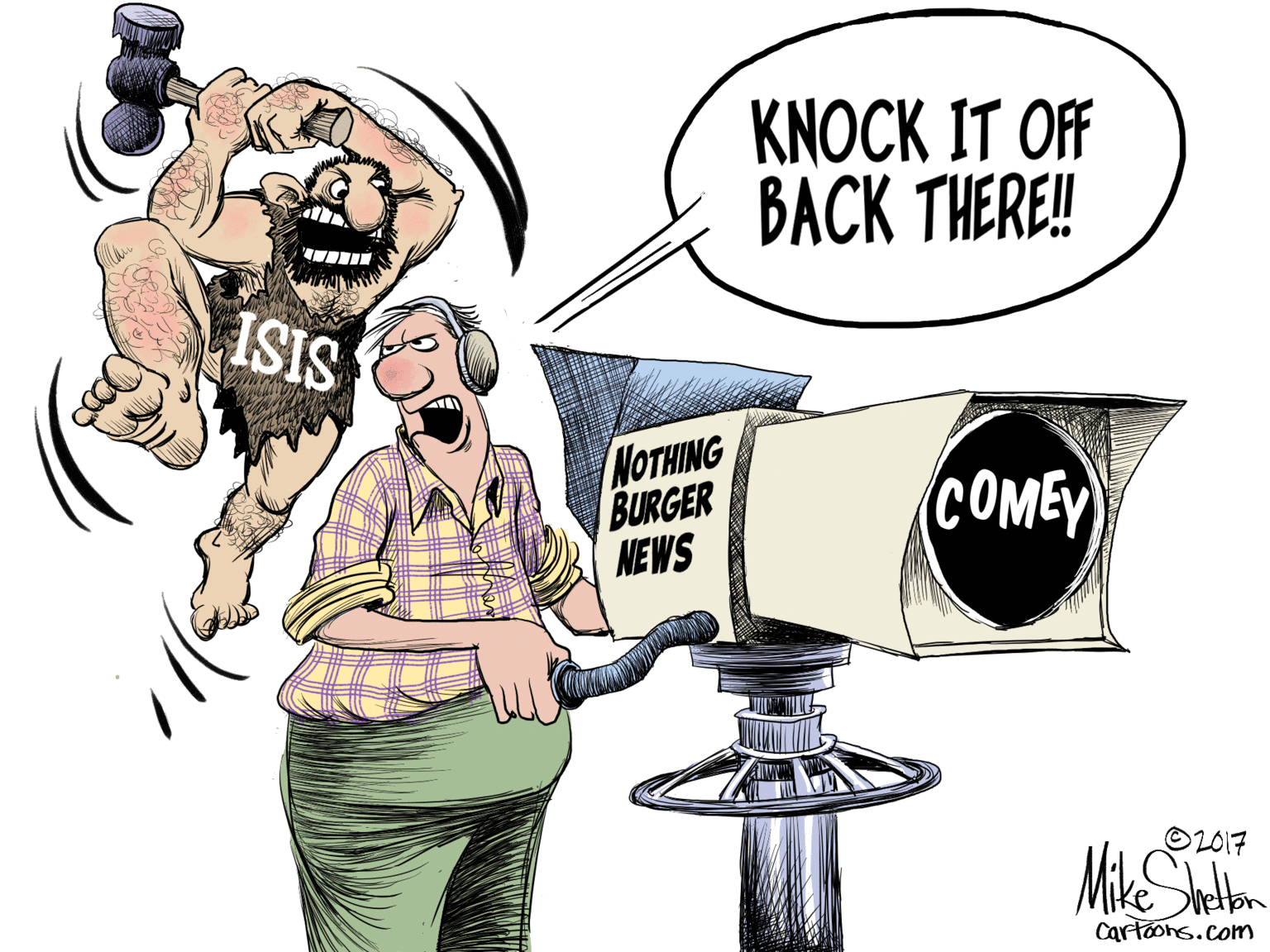 Human body OCR: KNOCK IT OF ???K THERE! ISIS NOTHING BURGER MEWS COMEV O2017 Cartoons.com KNOCK IT OF ???K THERE! ISIS NOTHING BURGER MEWS COMEV O2017 Cartoons.com