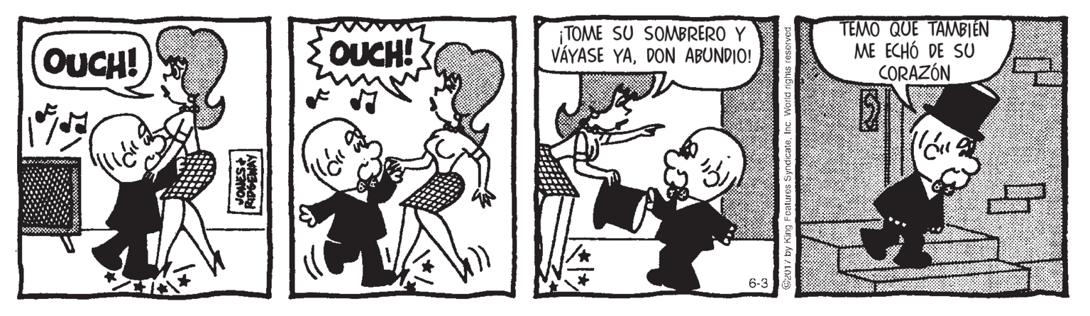 Design OCR: OUCH! OUCH! ¡ TOME SU SOMBRERO Y VÁYASE YADON ABUNDIO! TEMO QUE TAMBIEN ME ECHÓ DE SU CORAZÓN 6-3 OUCH! OUCH! ¡ TOME SU SOMBRERO Y VÁYASE YADON ABUNDIO! TEMO QUE TAMBIEN ME ECHÓ DE SU CORAZÓN 6-3