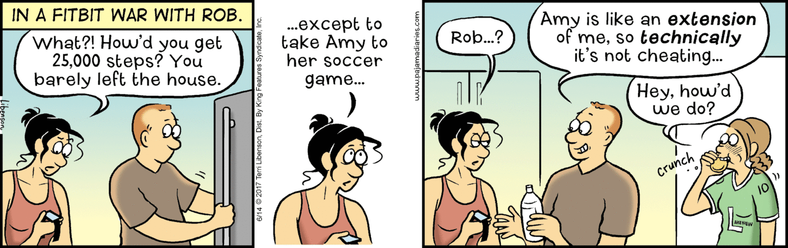 Interaction OCR: IN A FITBIT WAR WITH ROB. What?! How'd you get 25000 steps? You barely left the house. ...????pt to take Amy to her soccer Amy is like an extension of meso technically it's not cheating... Rob...? game. Heyhow'd we do? Crunch i LibensonDist. I IN A FITBIT WAR WITH ROB. What?! How'd you get 25000 steps? You barely left the house. ...????pt to take Amy to her soccer Amy is like an extension of meso technically it's not cheating... Rob...? game. Heyhow'd we do? Crunch i LibensonDist. I