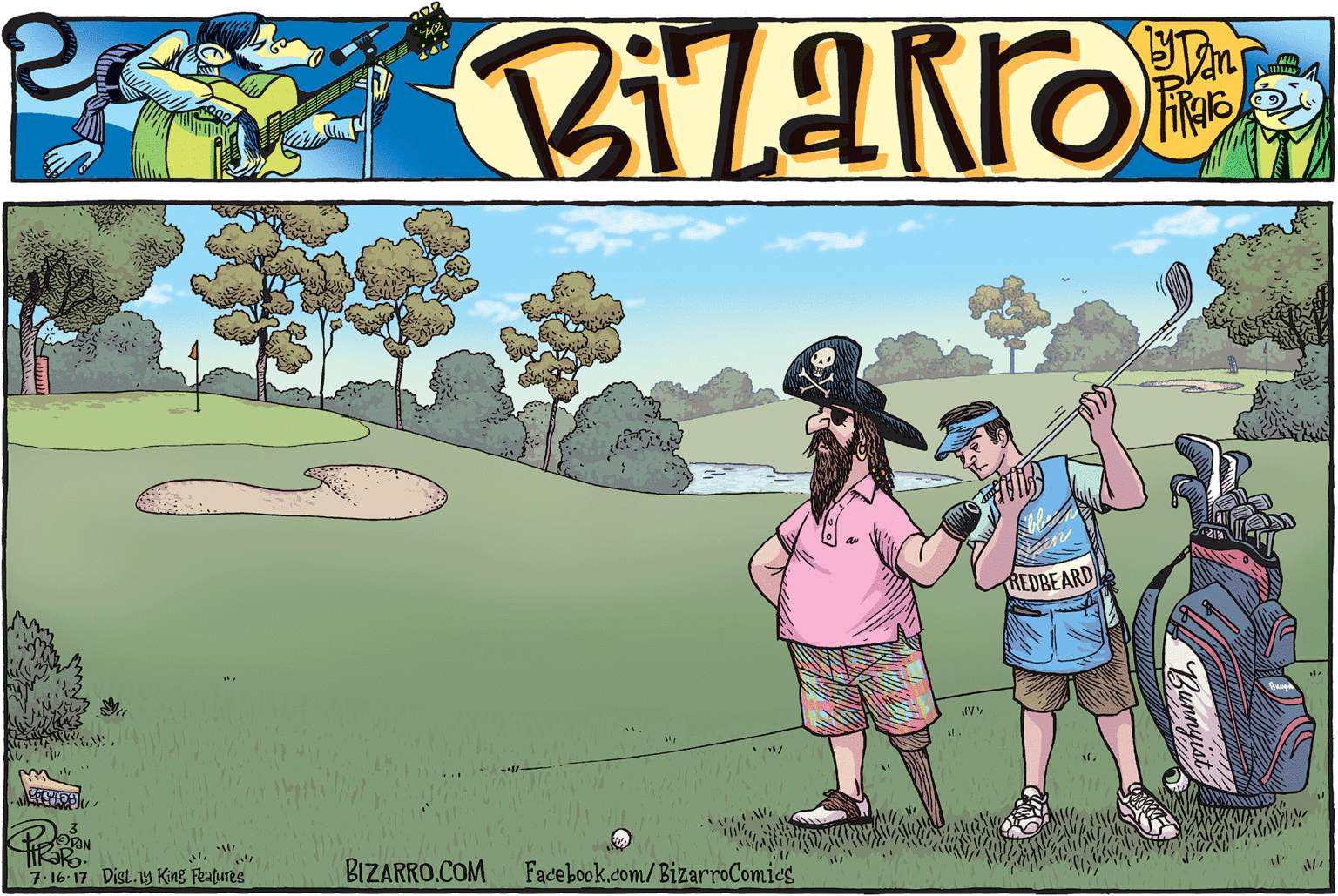 Fiction OCR: REDBEARD 7-16-17 Dist.1y King Features BIZARRO.COM Facebook.com/BizarroComies Bunnyist REDBEARD 7-16-17 Dist.1y King Features BIZARRO.COM Facebook.com/BizarroComies Bunnyist