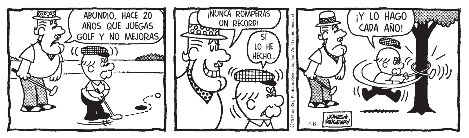 Organism OCR: ABUNDIOHACE 20 AÑOS QUE JUEGAS GOLF Y NO MEJORAS NUNCA ROMPERAS UN RÉCORD! ¡Y LO HAGO CADA AÑO! LO HE HECHO. JONES+ ADGEWAY 7-6 ABUNDIOHACE 20 AÑOS QUE JUEGAS GOLF Y NO MEJORAS NUNCA ROMPERAS UN RÉCORD! ¡Y LO HAGO CADA AÑO! LO HE HECHO. JONES+ ADGEWAY 7-6