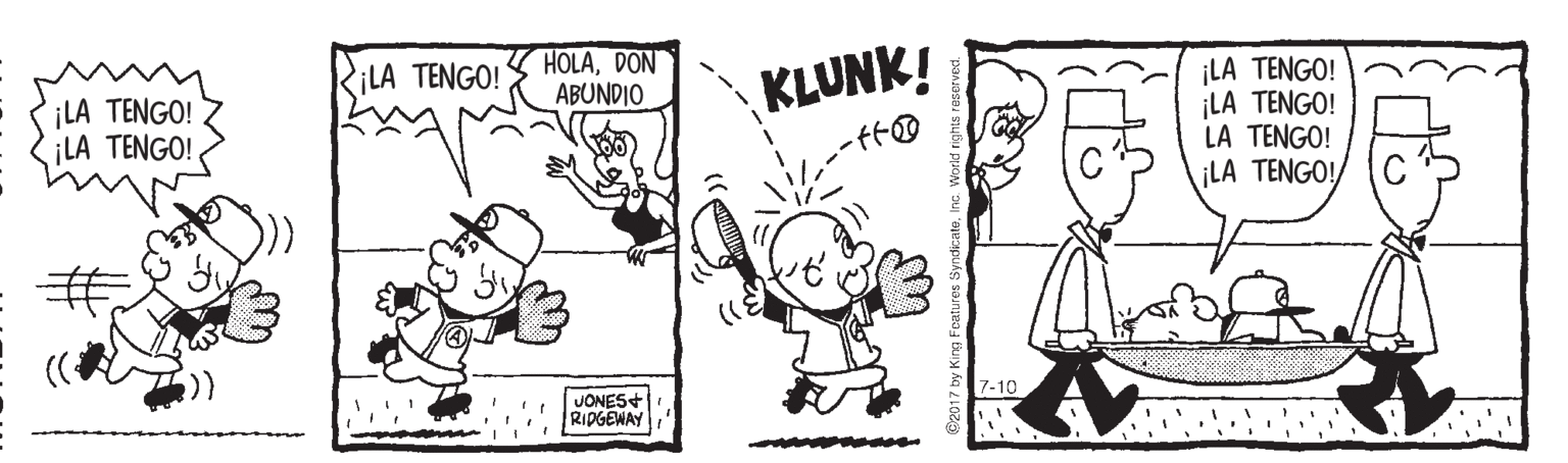 Gesture OCR: RILA TENGO! HOLADON ABUNDIO ¡LA TENGO! ¡LA TENGO! LA TENGO! ¡LA TENGO! ¡LA TENGO! ¡LA TENGO! KLUNK! 7-10 JONES+ RIPGEWAY RILA TENGO! HOLADON ABUNDIO ¡LA TENGO! ¡LA TENGO! LA TENGO! ¡LA TENGO! ¡LA TENGO! ¡LA TENGO! KLUNK! 7-10 JONES+ RIPGEWAY