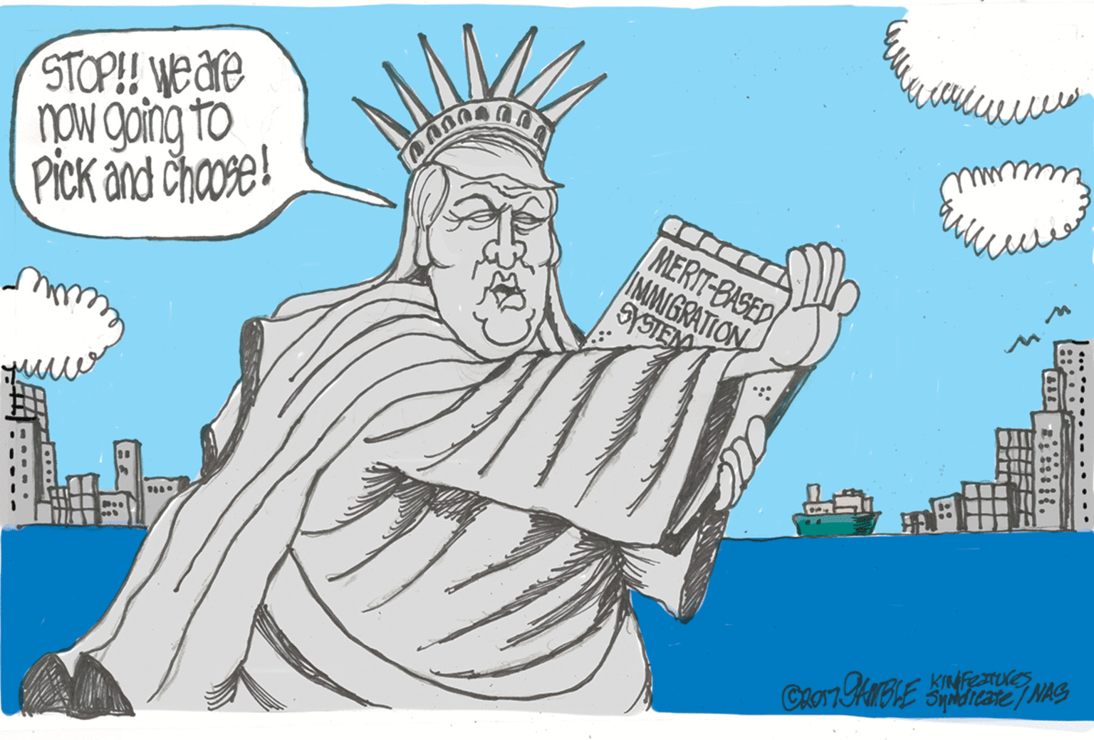 Thumb OCR: STOP!H! Weare NON going to PICK and choose! MERIT-BASED IMMIGRATION SYSTEN NAS STOP!H! Weare NON going to PICK and choose! MERIT-BASED IMMIGRATION SYSTEN NAS