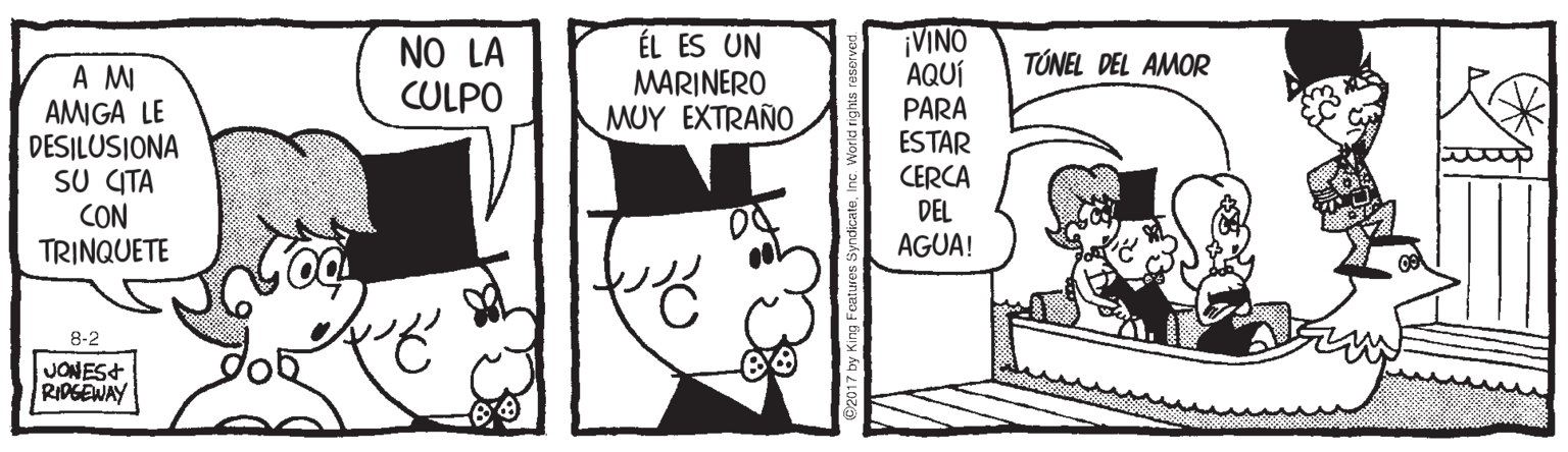 Parallel OCR: ¡VINÓ AQUÍ PARA ESTAR CERCA DEL AGUA! NO LA CULPO ÉL ES UN MARINERO MUY EXTRAÑO TÚNEL DEL AMOR A MI AMIGA LE DESILUSIONA SU (TA CON TRINQUETE my 8-2 JONES+ RIDGEWAY ¡VINÓ AQUÍ PARA ESTAR CERCA DEL AGUA! NO LA CULPO ÉL ES UN MARINERO MUY EXTRAÑO TÚNEL DEL AMOR A MI AMIGA LE DESILUSIONA SU (TA CON TRINQUETE my 8-2 JONES+ RIDGEWAY