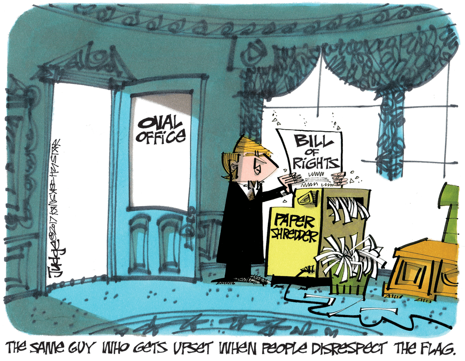 Animation OCR: CIAL OFFICE BILL RIGHTS OF www PAPER SHREDDER THE SAME GUY WHO GETS VPSeT WHEN PEOPLL DISRESPECT THE FLAG. CIAL OFFICE BILL RIGHTS OF www PAPER SHREDDER THE SAME GUY WHO GETS VPSeT WHEN PEOPLL DISRESPECT THE FLAG.