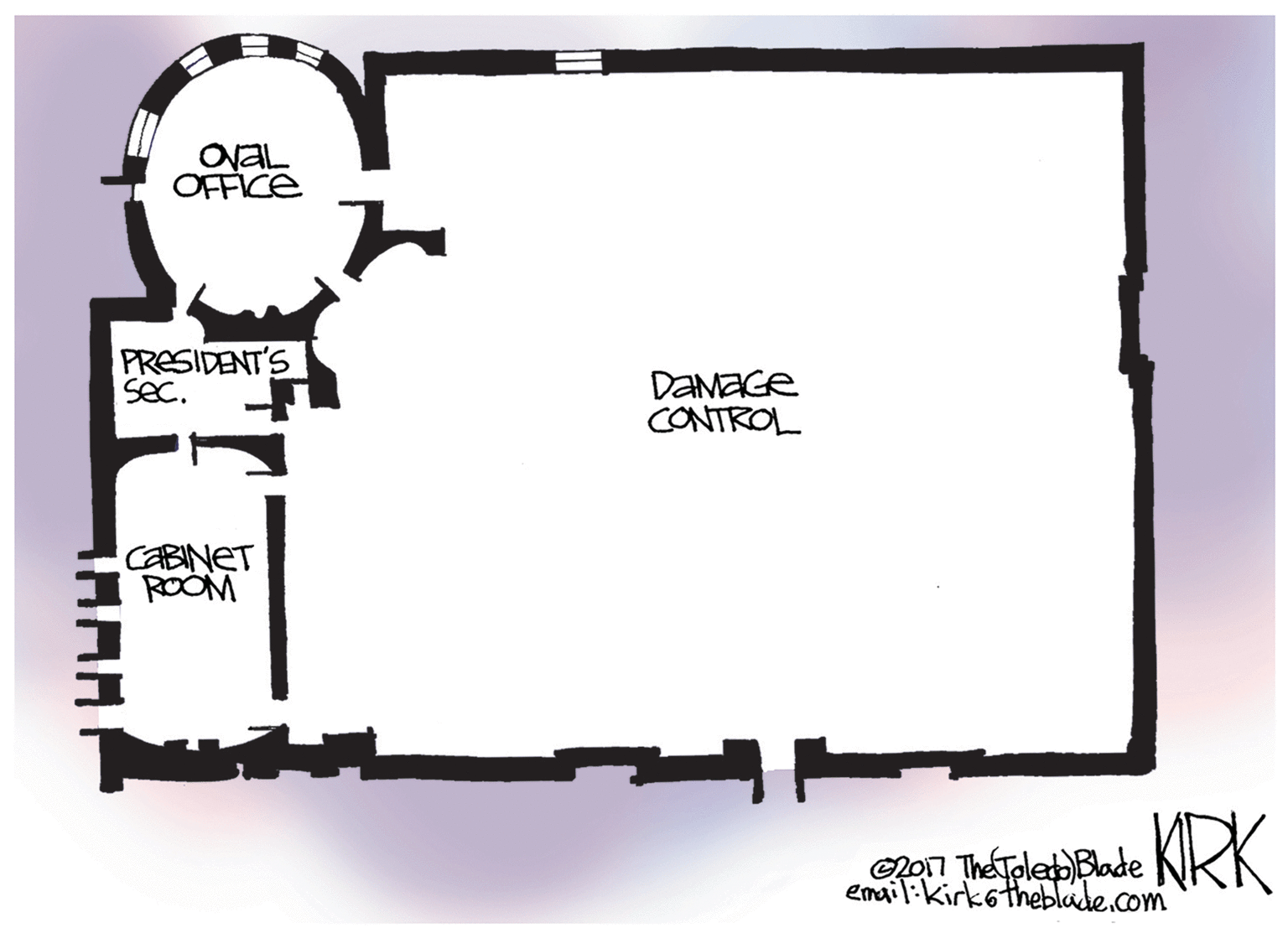 Cylinder OCR: OFFICE PRESIDENT'S Sec. DAMAGE CONTROL CABINET ROOM Don Th? Tle Bade KKK 0n The ToleBlade email:kirkotheblade.com OFFICE PRESIDENT'S Sec. DAMAGE CONTROL CABINET ROOM Don Th? Tle Bade KKK 0n The ToleBlade email:kirkotheblade.com