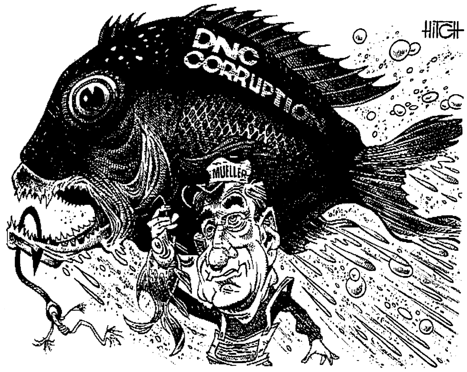 Circle OCR: HilGH ONC CORRUPTION. MUELLER HilGH ONC CORRUPTION. MUELLER