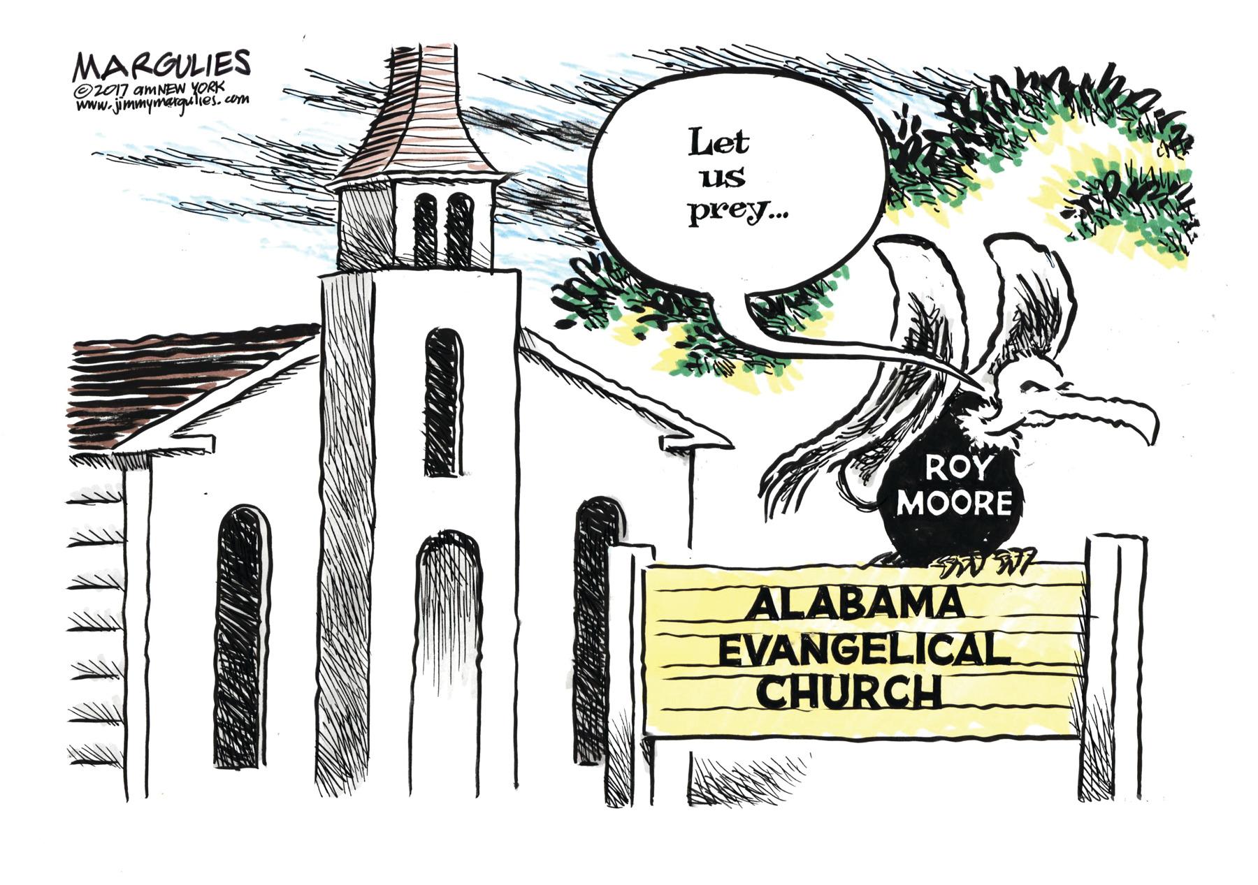 Graphic design OCR: MARGULIES Oi07 amNEW YORK www.jimmymetqaliescom Let us prey.. ROY MOORE ALABAMA EVANGELICAL CHURCH MARGULIES Oi07 amNEW YORK www.jimmymetqaliescom Let us prey.. ROY MOORE ALABAMA EVANGELICAL CHURCH