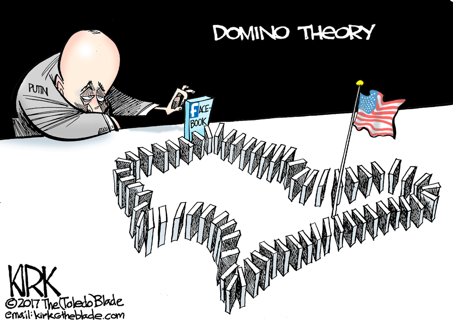 Diagram OCR: DOMINO THEORY PUTIN FICE BOOK KIRK OZ017 The Toledo Blade Cmail: kirkethebade.com DOMINO THEORY PUTIN FICE BOOK KIRK OZ017 The Toledo Blade Cmail: kirkethebade.com