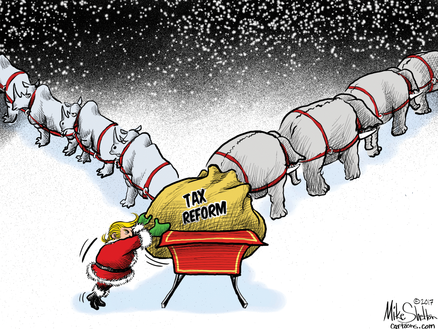 Carmine OCR: TAX REFORM OLO17 Cartoons.com TAX REFORM OLO17 Cartoons.com