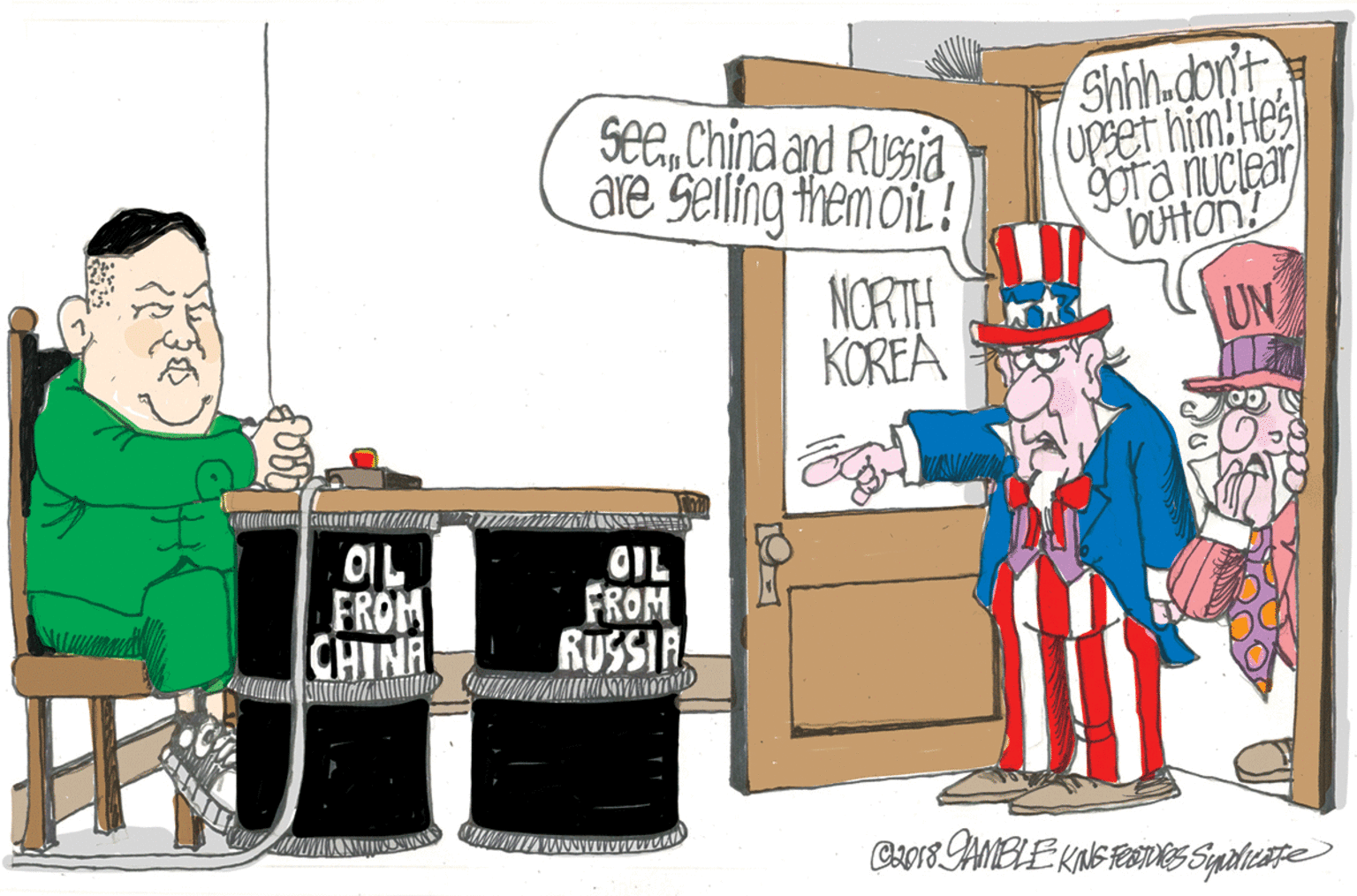 Window OCR: seeChina and Russia are Gelling them Of.! Shhh-dor't Upset him! Heal g0ra nuclear bUtHOn! NORTH ?CREA UN OIL FROM CHINA OIL FROM RUSSIA seeChina and Russia are Gelling them Of.! Shhh-dor't Upset him! Heal g0ra nuclear bUtHOn! NORTH ?CREA UN OIL FROM CHINA OIL FROM RUSSIA