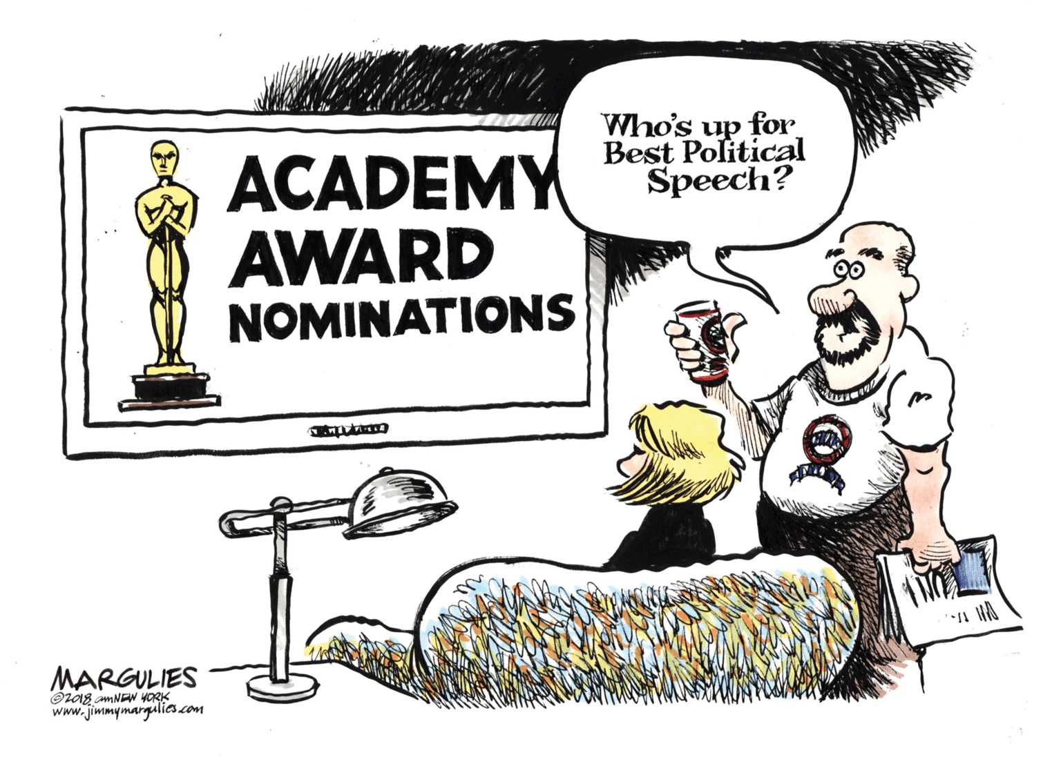 People OCR: Who's up for Best Political Speech? ACADEMY AWARD NOMINATIONS MARGULIES OL018 MNEW YORK www.jimmymargulies com Who's up for Best Political Speech? ACADEMY AWARD NOMINATIONS MARGULIES OL018 MNEW YORK www.jimmymargulies com
