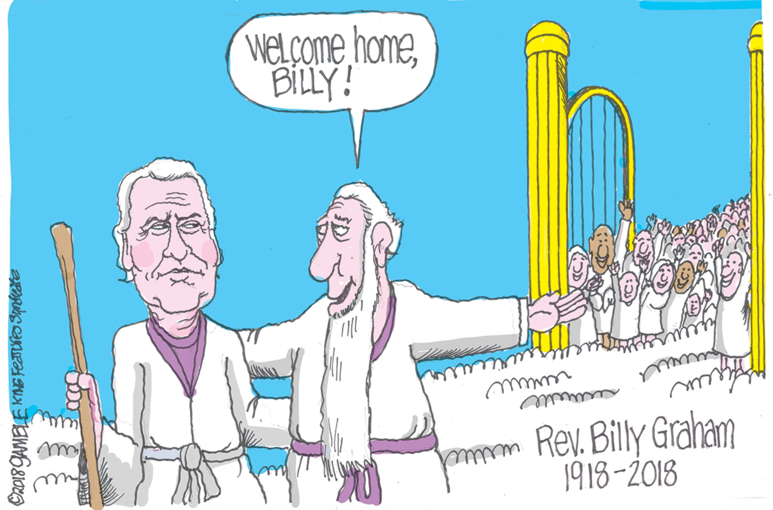 Adaptation OCR: wELCome homeBILLY! aulluelle m Rev. Billy Graham 1918-2018 wELCome homeBILLY! aulluelle m Rev. Billy Graham 1918-2018