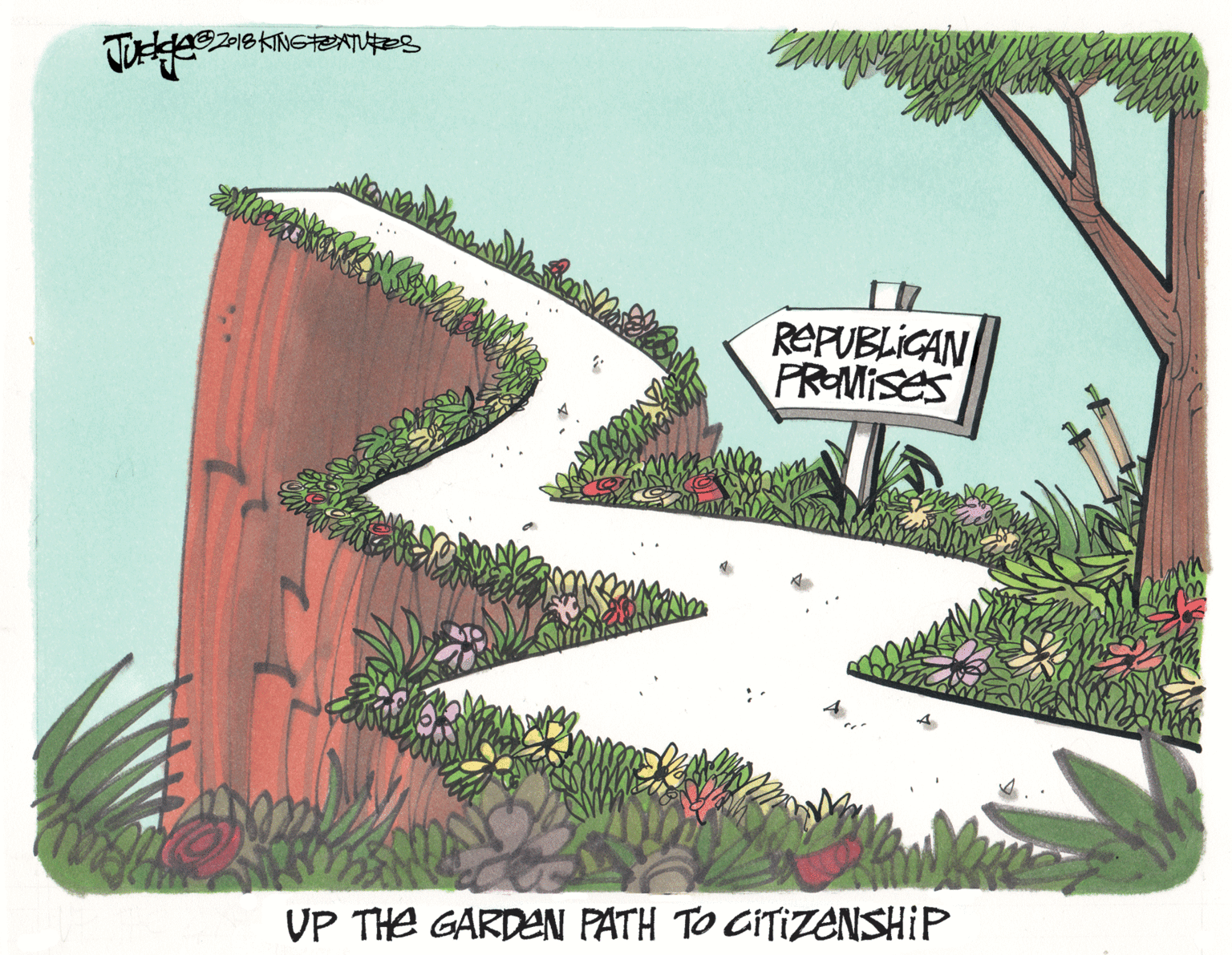 Line OCR: HA?Z1OING?T REPUBLICAN PROMISES UP THE GARDEN PATH TO CITIZENSHIP HA ? Z1OING ? T REPUBLICAN PROMISES UP THE GARDEN PATH TO CITIZENSHIP