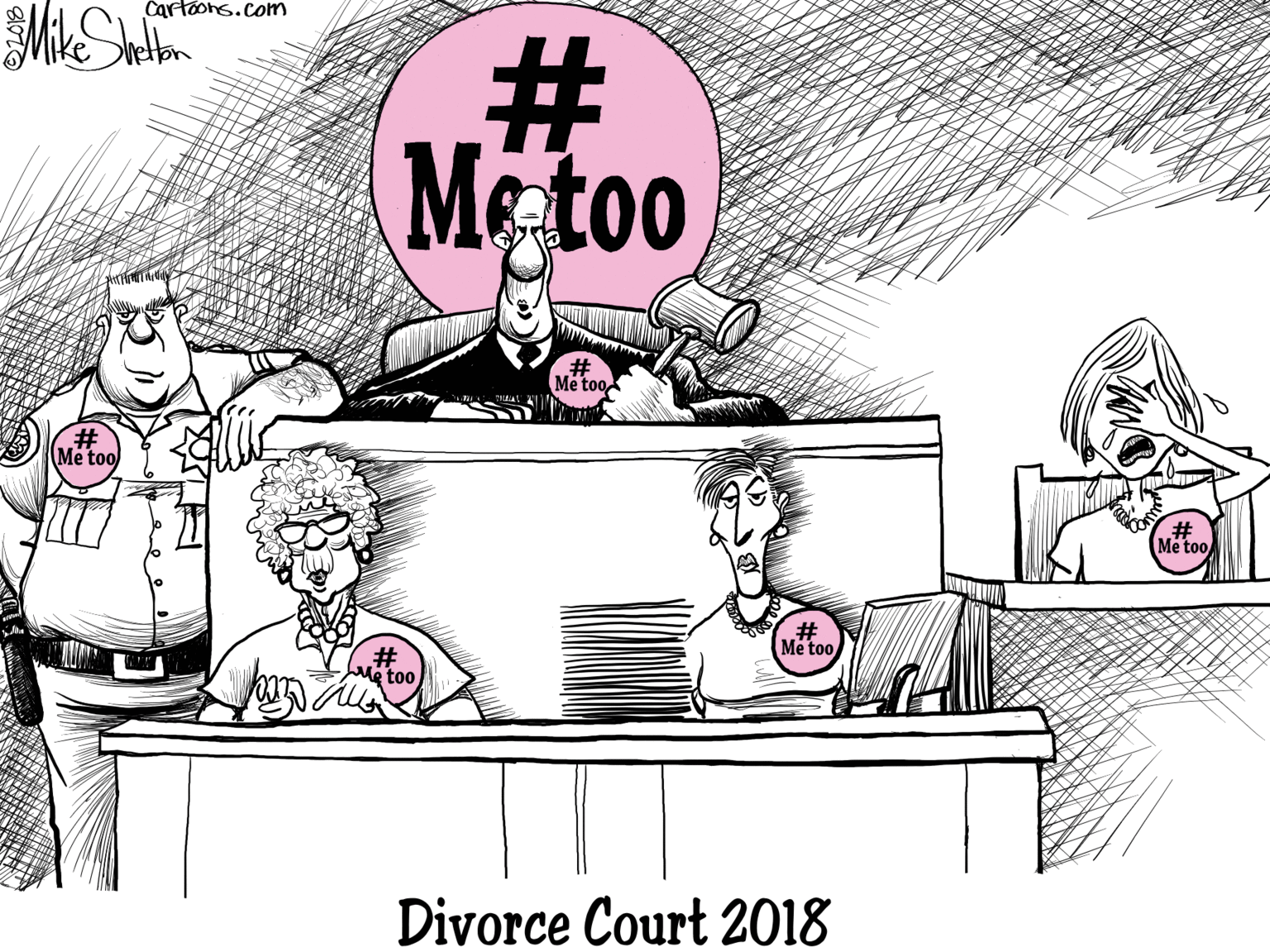 Drawing OCR: Cartoons.com %2: Metoo # Me too (Me too Me too # Me too # Me too Divorce Court 2018 Cartoons.com %2: Metoo # Me too (Me too Me too # Me too # Me too Divorce Court 2018