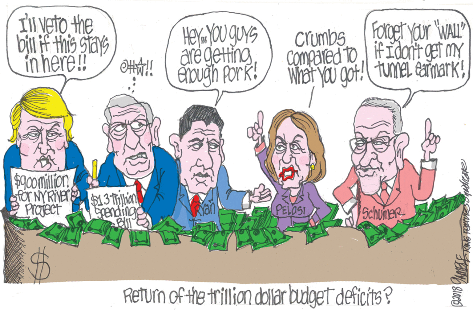 Mammal OCR: II Veto the bill if this stavs in here! He YOU guYs aré gettingErough Por k! crumbs (otoer yaur 'WALL Compared tofIdarit get my Wiet ya got! tumeL eamark! $00million for NYRNEr Praject $13 thilion Erendingo Ran PELOSI Schumer ReTurn of the trillion dblar budget deficits? II Veto the bill if this stavs in here! He YOU guYs aré gettingErough Por k! crumbs (otoer yaur 'WALL Compared tofIdarit get my Wiet ya got! tumeL eamark! $00million for NYRNEr Praject $13 thilion Erendingo Ran PELOSI Schumer ReTurn of the trillion dblar budget deficits?