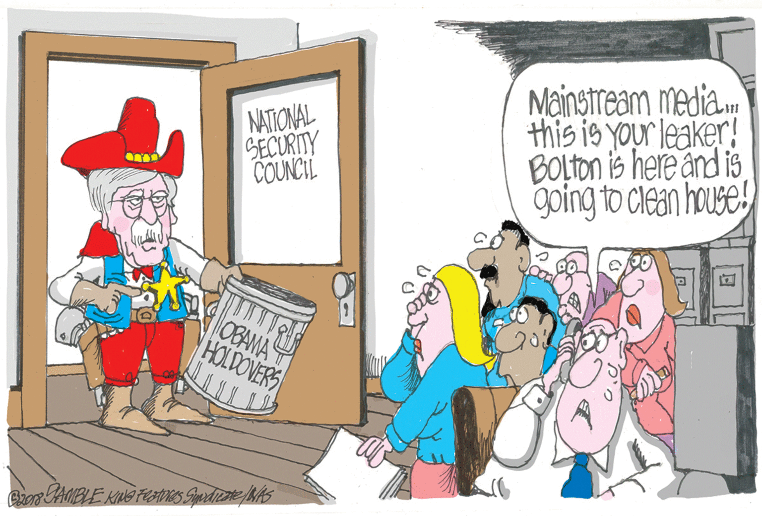 Humour OCR: NATIONAL SECURITY COUNCIL Mainstream media. this is your leaker! BOLton is here and is going to clean house0BAMA HOLDOVERS NATIONAL SECURITY COUNCIL Mainstream media. this is your leaker! BOLton is here and is going to clean house0BAMA HOLDOVERS