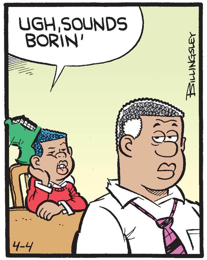 Cartoon OCR: UGHSOUNDS BORIN' 4-4 UGHSOUNDS BORIN' 4-4