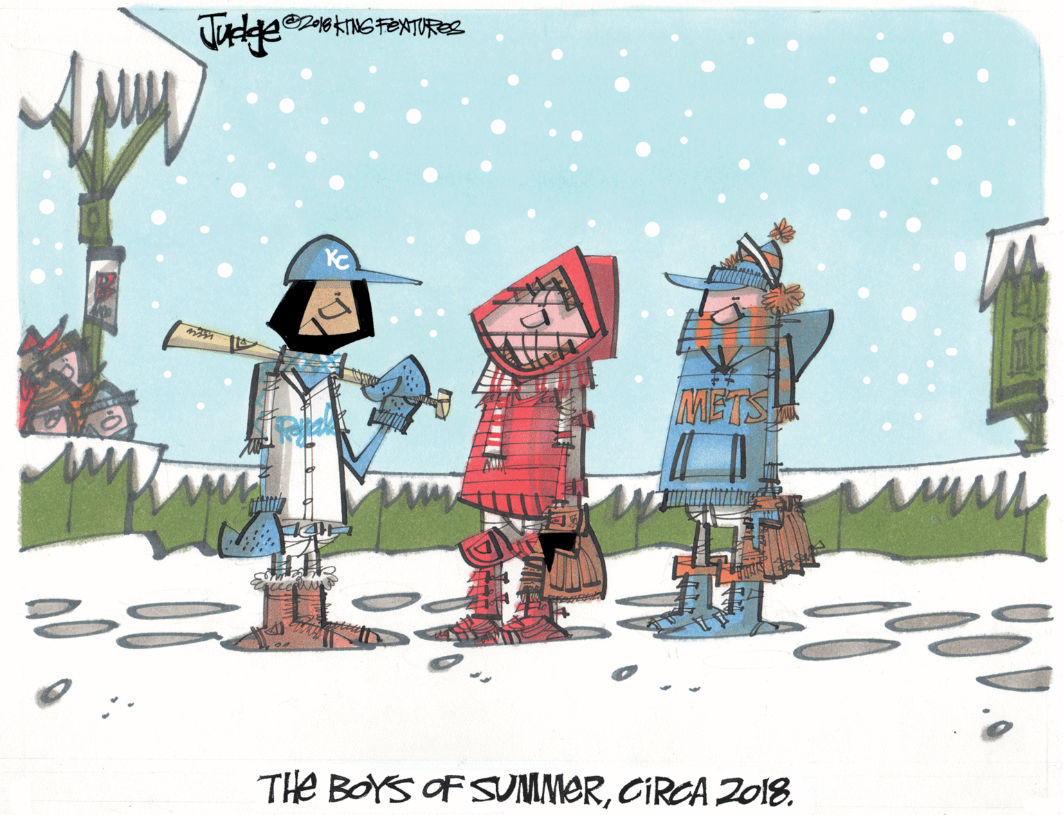 Animated cartoon OCR: METS THe BOYS OF SUMMERCIRCA 2018. METS THe BOYS OF SUMMERCIRCA 2018.