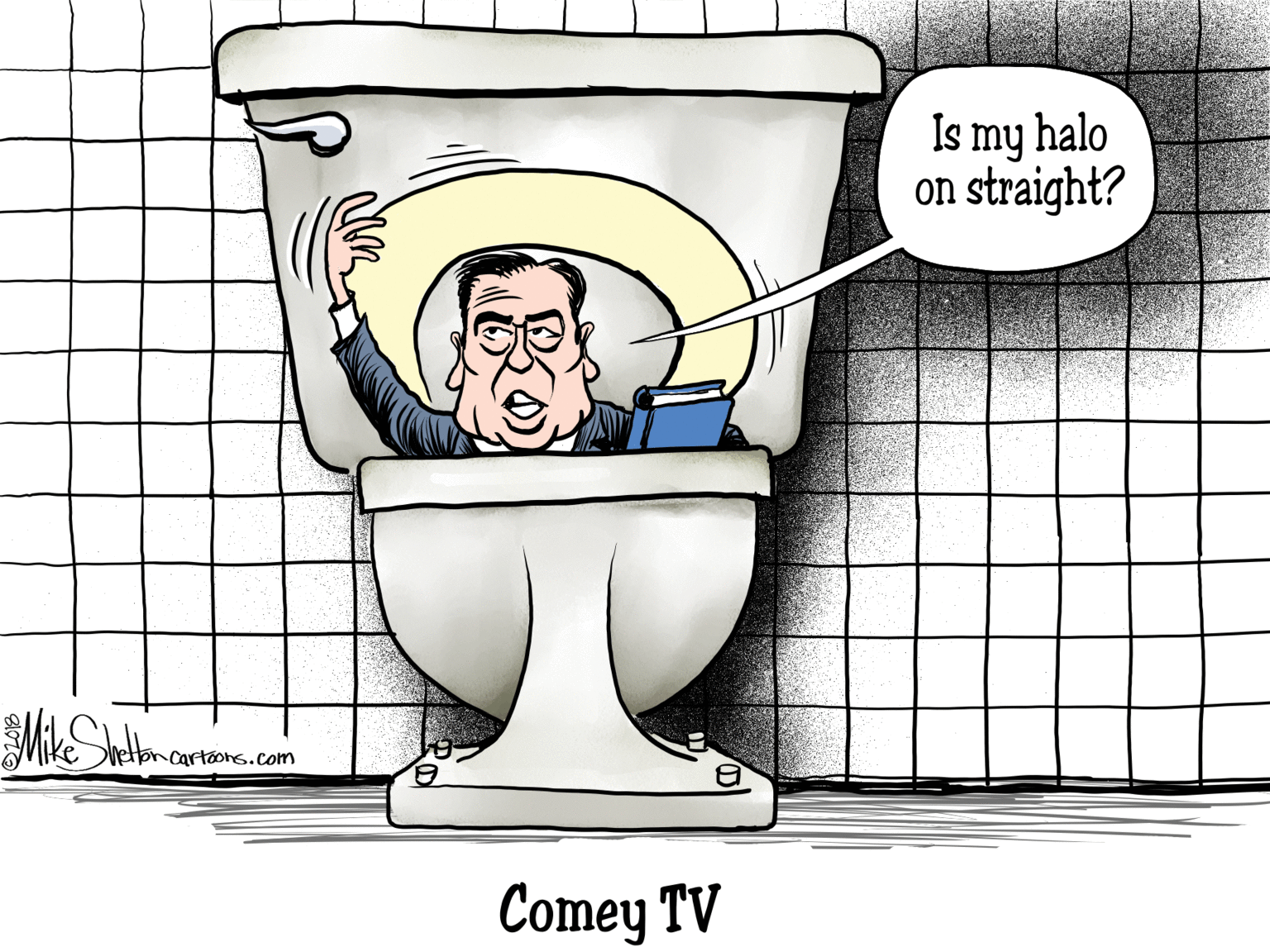 Happy OCR: Is my halo on straight? Honcartoons.com Comey TV Is my halo on straight? Honcartoons.com Comey TV