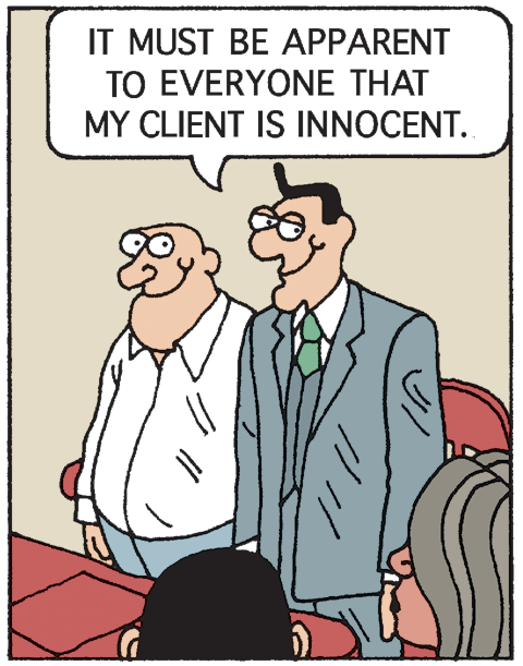 Blazer OCR: IT MUST BE APPARENT TO EVERYONE THAT MY CLIENT IS INNOCENT. IT MUST BE APPARENT TO EVERYONE THAT MY CLIENT IS INNOCENT.