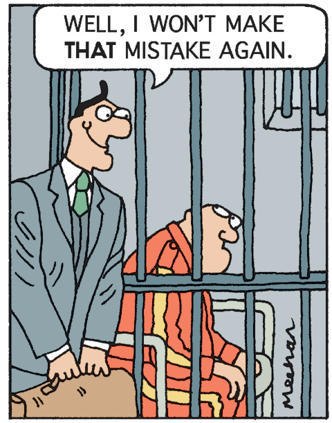 Drawing OCR: WELLI WON'T MAKE THAT MISTAKE AGAIN. Meehan WELLI WON'T MAKE THAT MISTAKE AGAIN. Meehan