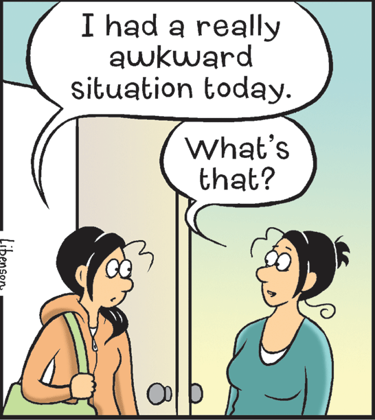 Gesture OCR: I had a really awkward situation today. What's that? I had a really awkward situation today. What's that?