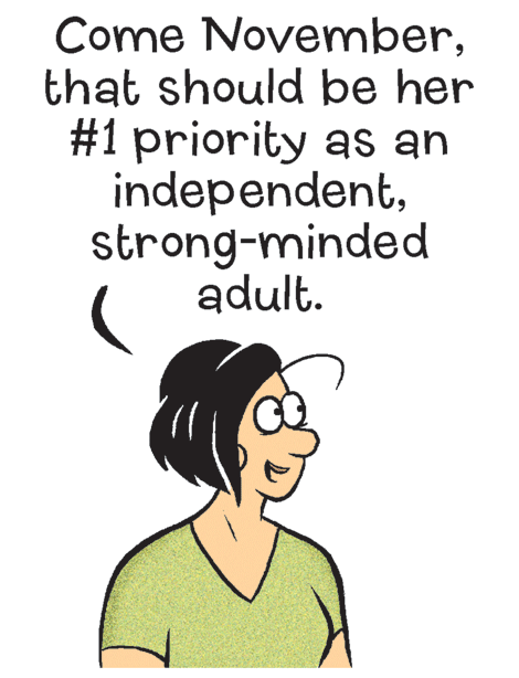 Font OCR: Come Novemberthat should be her #1 priority as an independentstrong-minded adult. Come Novemberthat should be her #1 priority as an independentstrong-minded adult.