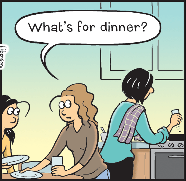 Line OCR: What's for dinner? Libenson What's for dinner? Libenson