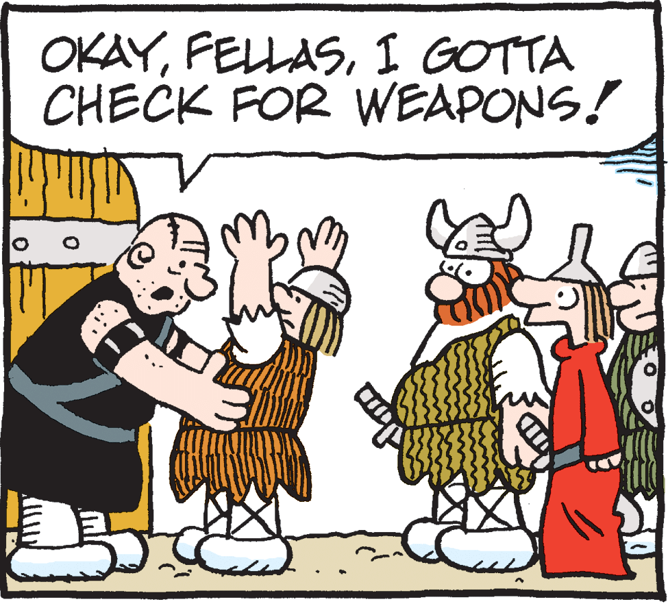 Rectangle OCR: OKAYI GOTTA CHECK FOR WEAPONS! OKAYI GOTTA CHECK FOR WEAPONS!