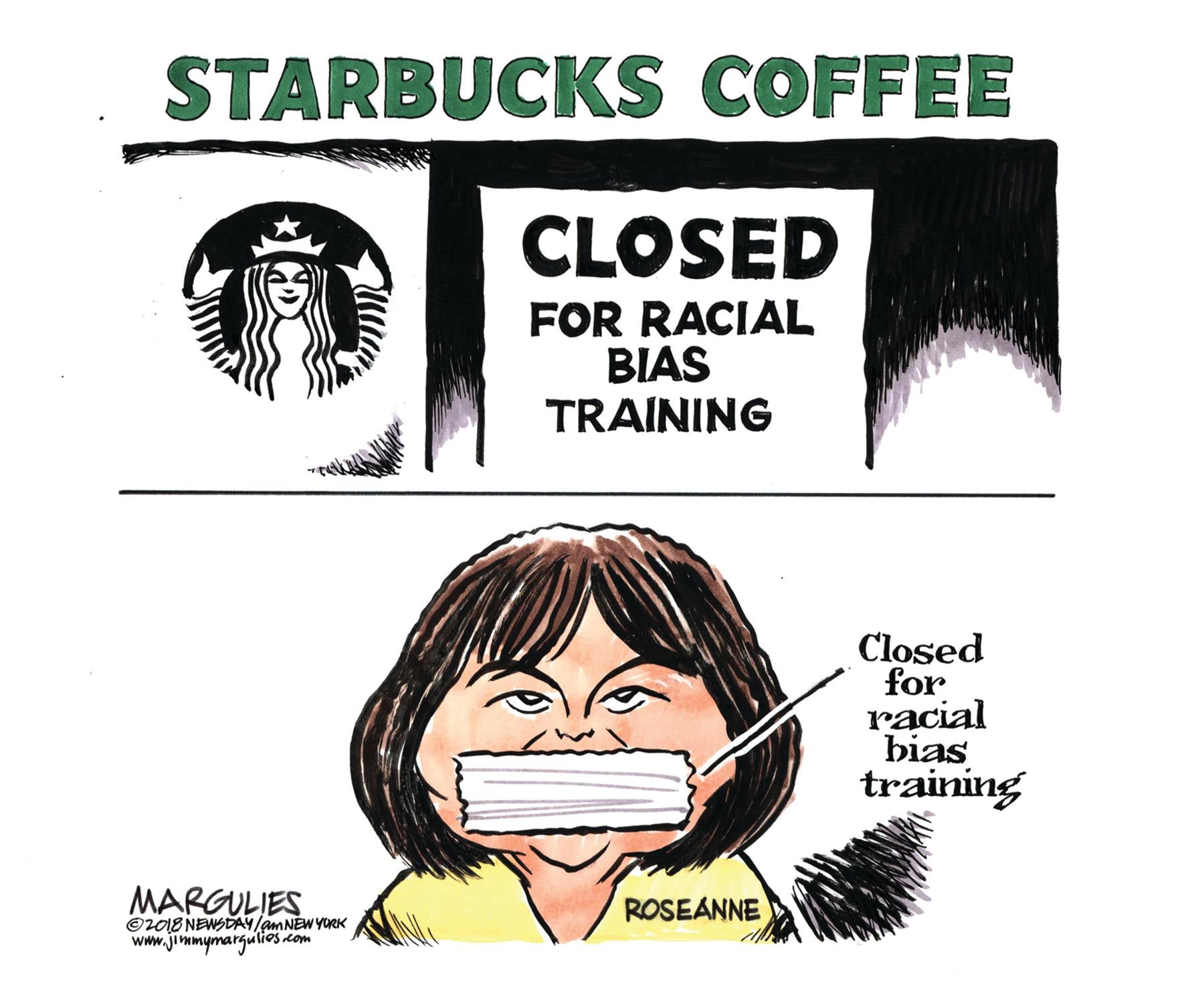Black hair OCR: STARBUCKS COFFEE CLOSED FOR RACIAL BIAS TRAINING Closed for racial bias training MARGULIES ROSEANNE ©2018 NEWSDAY/amNEWYURK www.jimmymargulies .com STARBUCKS COFFEE CLOSED FOR RACIAL BIAS TRAINING Closed for racial bias training MARGULIES ROSEANNE ©2018 NEWSDAY/amNEWYURK www.jimmymargulies .com