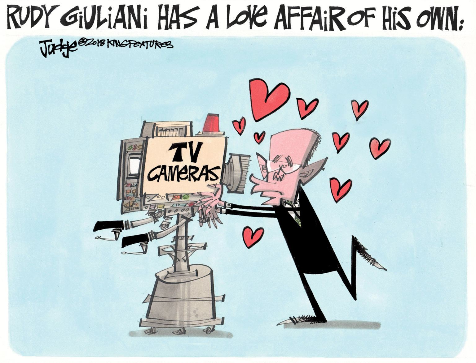Diagram OCR: RUDY GIULIANI HASA Love AFFAIROF HIS ONN: eZ018 KINEFEATUROS TV CAMERAS RUDY GIULIANI HASA Love AFFAIROF HIS ONN: eZ018 KINEFEATUROS TV CAMERAS