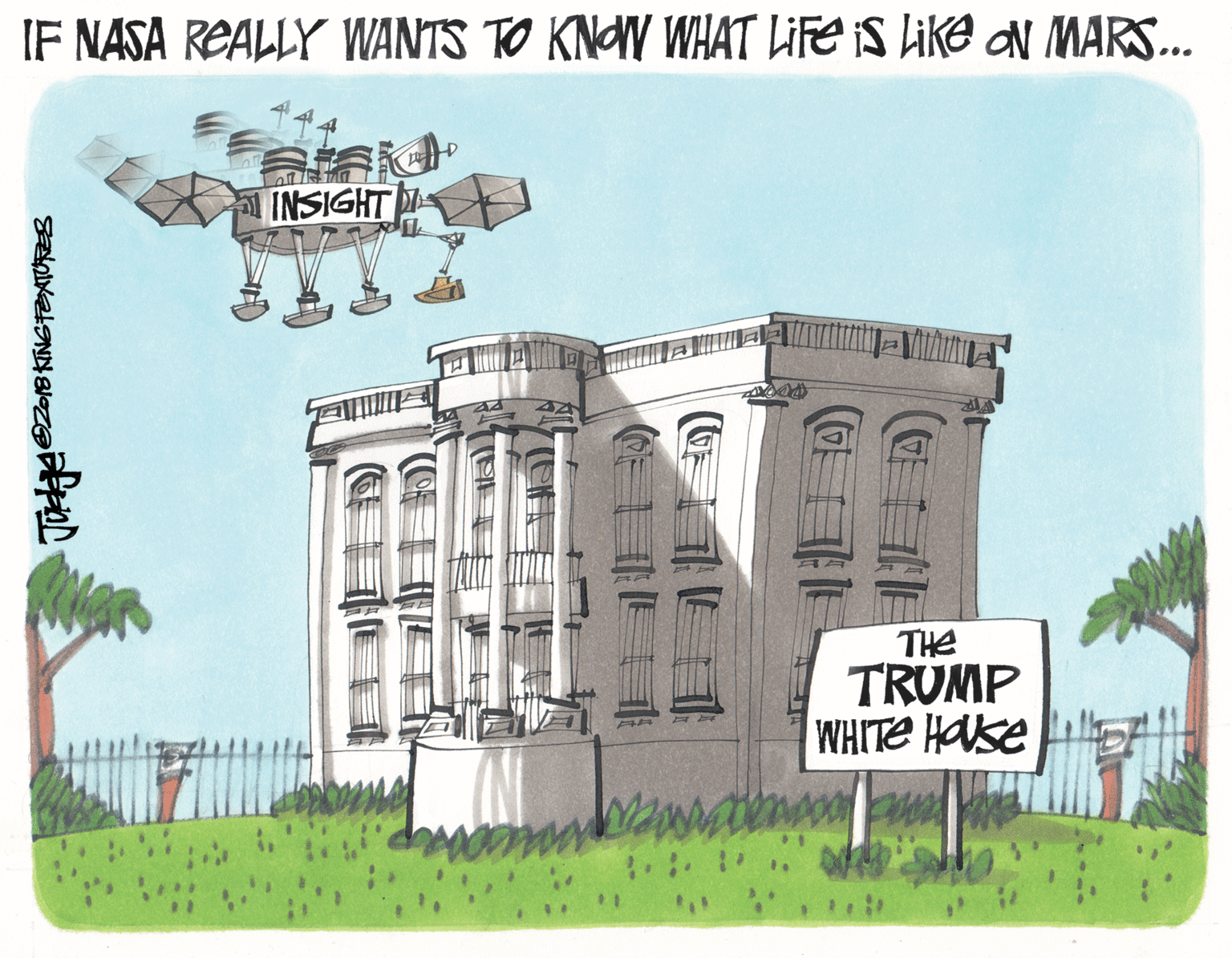 Classical architecture OCR: IF NASA REALLY WANTS TO KNOV WHAT LIFE IS LiKe aN MARS.. INSIGHT THE TRUMP WHITE HASE IF NASA REALLY WANTS TO KNOV WHAT LIFE IS LiKe aN MARS.. INSIGHT THE TRUMP WHITE HASE