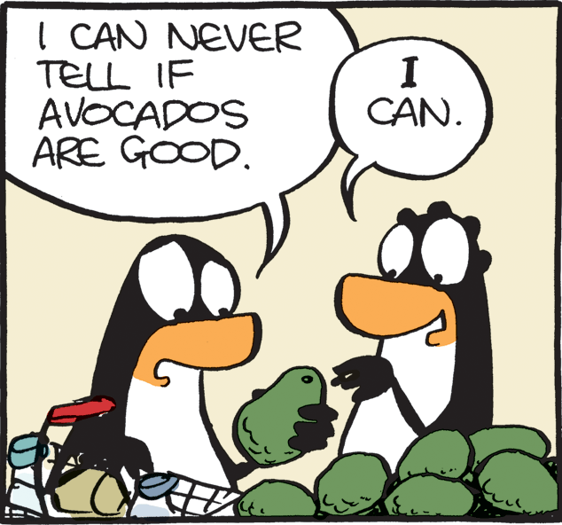 Clip art OCR: I CAN NEVER TELL IF AVOCADOS ARE GOOD. CAN. I CAN NEVER TELL IF AVOCADOS ARE GOOD. CAN.