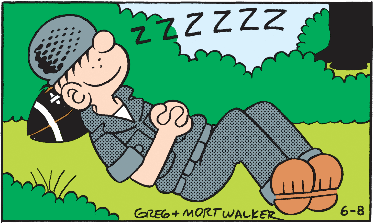 Line OCR: Z ZZZZZ D6-8 GREG+ MORTWALKER Z ZZZZZ D6-8 GREG+ MORTWALKER