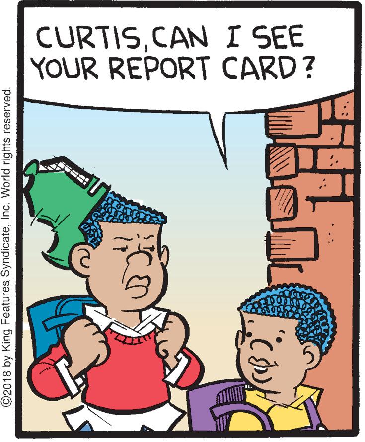 Parallel OCR: CURTISCAN I SEE YOUR REPORT CARD? ©2018 by King Features SyndicateInc. World rights reserved. CURTISCAN I SEE YOUR REPORT CARD? ©2018 by King Features SyndicateInc. World rights reserved.