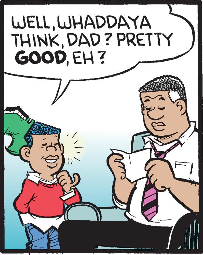 Rectangle OCR: WELLWHADDAYA THINKDAD? PRETTY GOODEH ? WELLWHADDAYA THINKDAD? PRETTY GOODEH ?