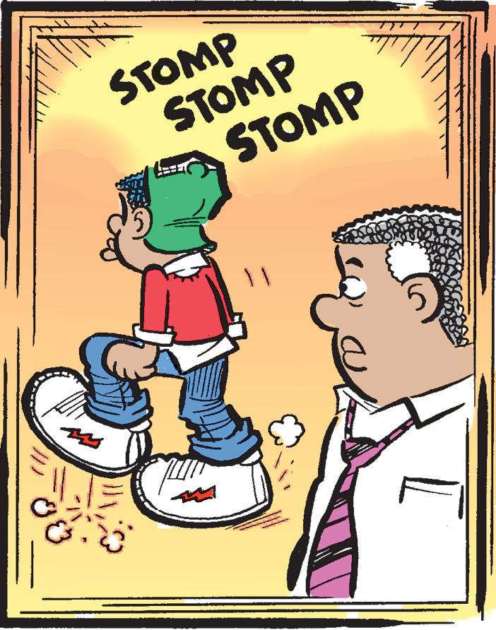 Illustration OCR: STOMP STOMP STOMP STOMP STOMP STOMP