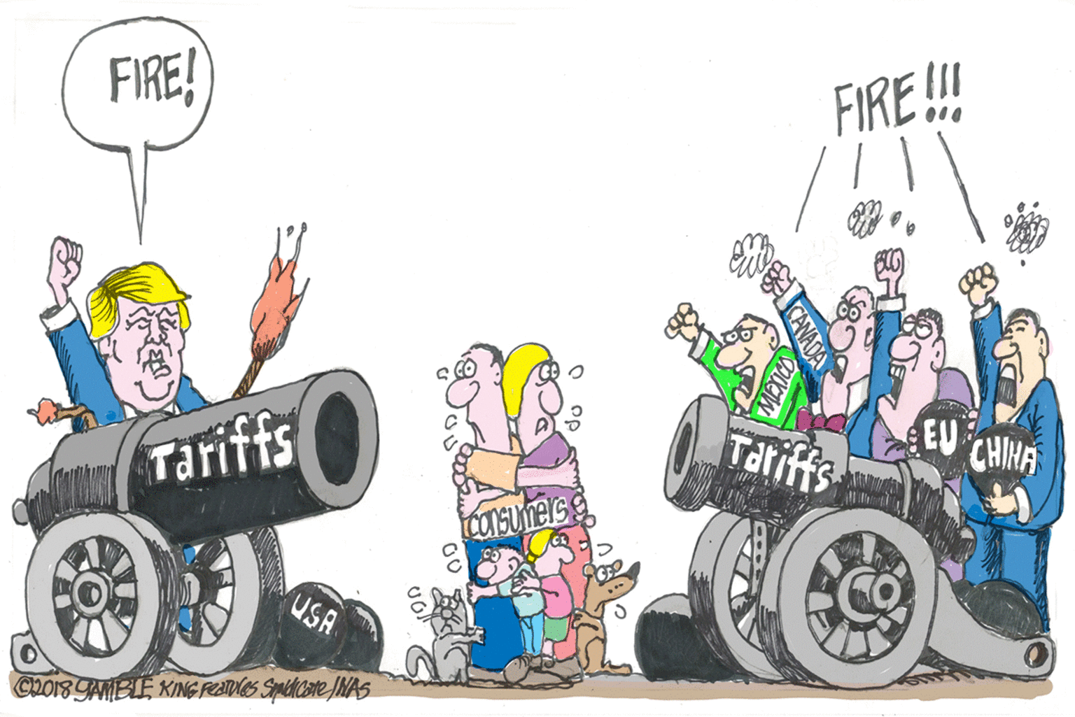 Tread OCR: FIRE! FIRE! EU CHINA Tatiffs Tariffs USA CO18 GAMIBLE KING RATICS Spedicate MAS FIRE! FIRE! EU CHINA Tatiffs Tariffs USA CO18 GAMIBLE KING RATICS Spedicate MAS
