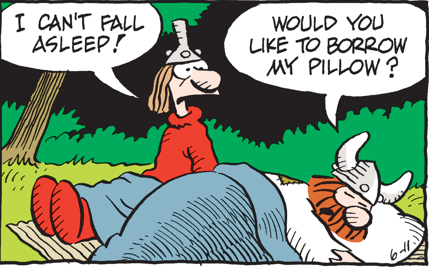 Handwriting OCR: I CAN'T FALL ASLEEP! WOULD YOU LIKE TO BORROW MY PILLOW ? I CAN'T FALL ASLEEP! WOULD YOU LIKE TO BORROW MY PILLOW ?