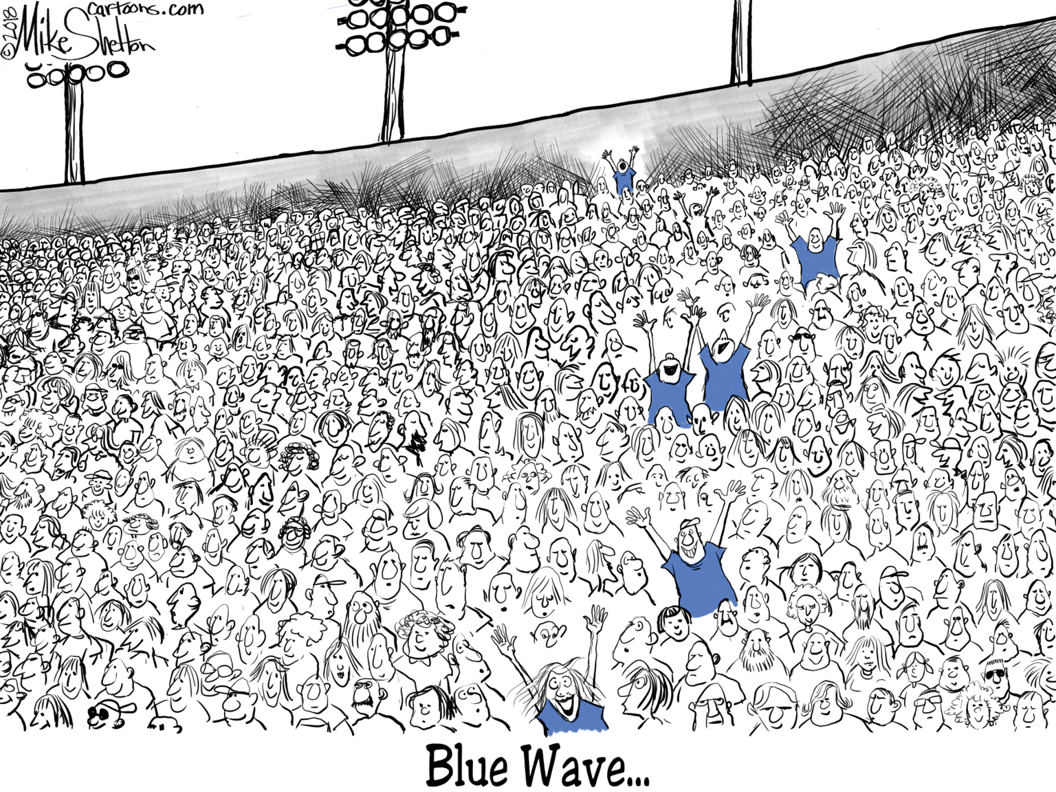 Drawing OCR: artoons.com Blue Wave. ... artoons.com Blue Wave. ...