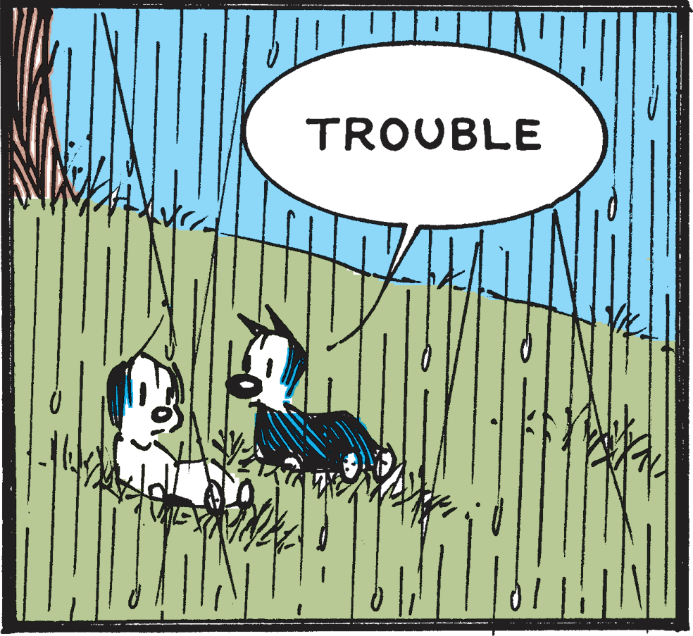 Fiction OCR: TROUBLE TROUBLE