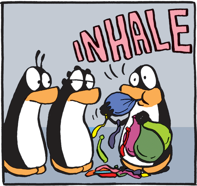 Cartoon OCR: NHALE NHALE