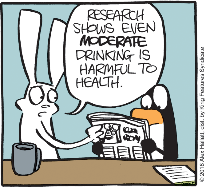Handwriting OCR: RESEARCH SHOWS EVEN MODERATE DRINKING IS HARMFUL TO HEALTH. © 2018 Alex Hallattdist. by King Features Syndicate RESEARCH SHOWS EVEN MODERATE DRINKING IS HARMFUL TO HEALTH. © 2018 Alex Hallattdist. by King Features Syndicate