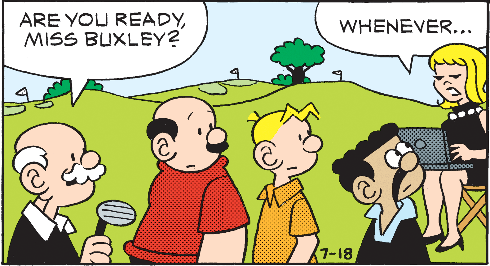 Happy OCR: ARE YOU READYMISS BUXLEY? WHENEVER... 7-18 ARE YOU READYMISS BUXLEY? WHENEVER... 7-18