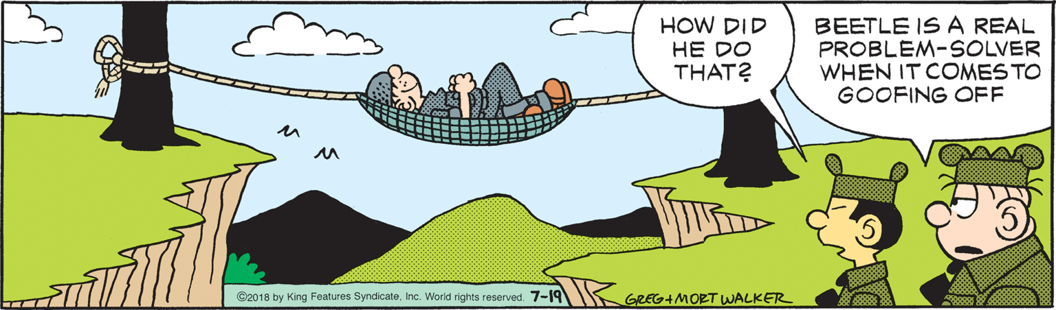 Azure OCR: HOW DID HE DO THAT? BEETLE IS A REAL PROBLEM-SOLVER WHEN IT COMES TO GOOFING OFF C2018 by King Features SyndicateInc. World rights reserved. 7-19 GREG+MORT WALKER HOW DID HE DO THAT? BEETLE IS A REAL PROBLEM-SOLVER WHEN IT COMES TO GOOFING OFF C2018 by King Features SyndicateInc. World rights reserved. 7-19 GREG+MORT WALKER