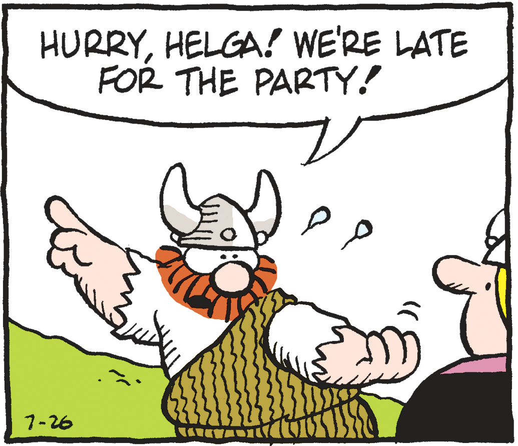 Happy OCR: HURRYHELGA! WE'RE LATE FOR THE PARTY! 7-26 HURRYHELGA! WE'RE LATE FOR THE PARTY! 7-26